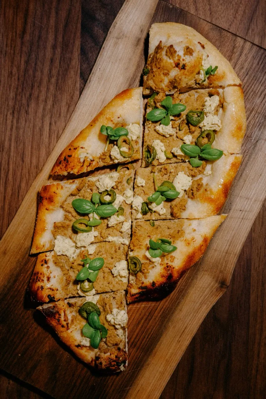 Flatbread at Avelo in Toronto, photographed by Jasmine Tam
